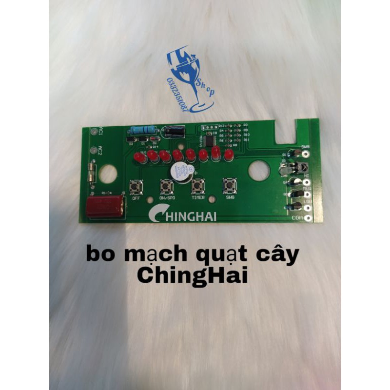 bo mạch quạt cây Chinghai - mạch quạt cây Chinghai nhận khiển zin