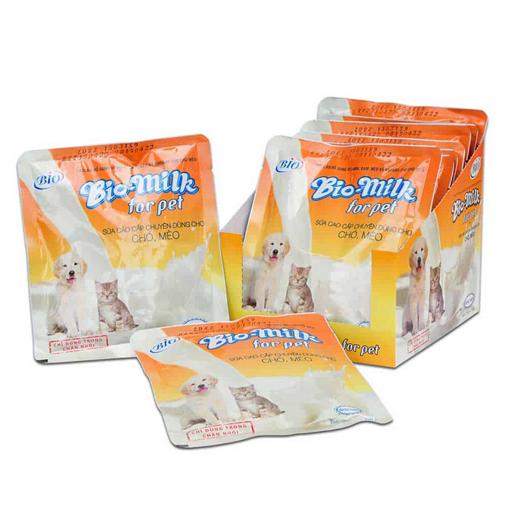 Sữa cho chó mèo Bio Milk 100g Sữa bột dinh dưỡng cho thú cưng - Phụ kiện thú cưng