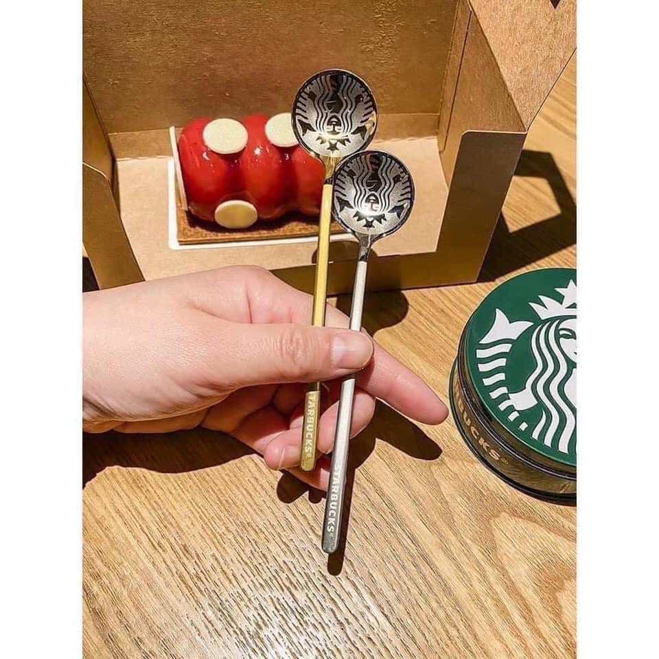 [ GIẢM NGAY 50%] SET 4 THÌA MUỖNG UỐNG CÀ PHÊ STARBUCK