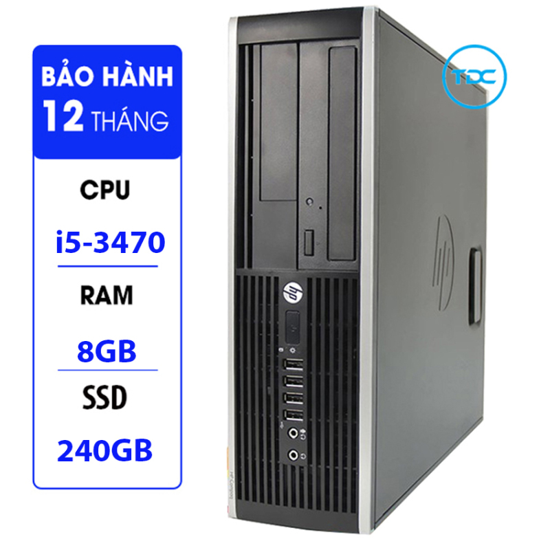 Bảng giá [Trả góp 0%]Thùng cây máy tính để bàn HP 6300 pro Core i5 3470 ram 8GB SSD 240GB. Hàng Nập Khẩu, Bảo hành 24 tháng Phong Vũ
