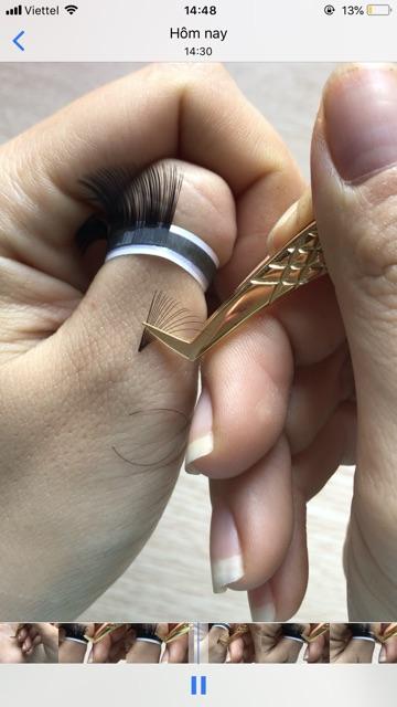 Nhíp Volume Nối Mi Bao test từ 2d- 10D