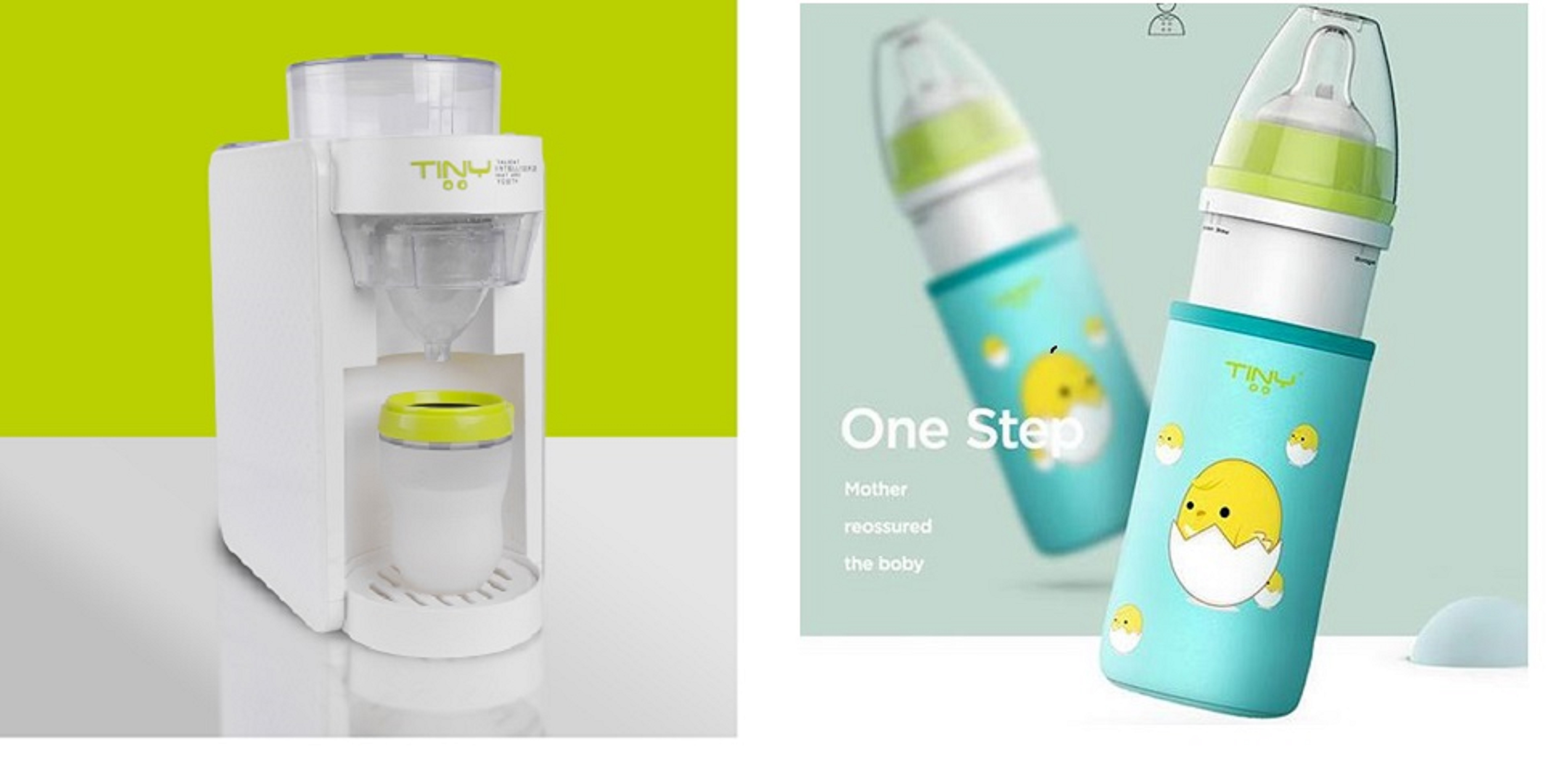 Máy pha sữa Tiny Baby Formula số 1 Nhật Bản