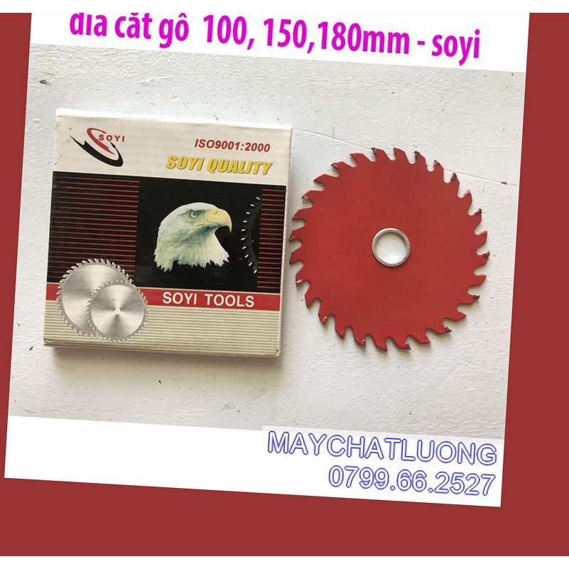 Lưỡi cắt gỗ soyi 100 150 180mm đĩa cắt gỗ soyi 100 150 180mm