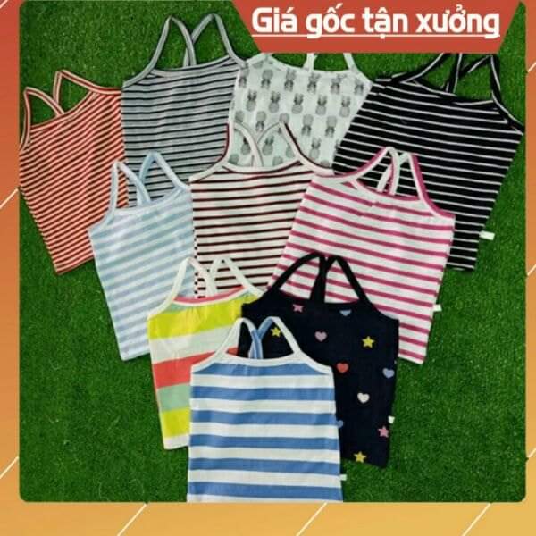 Sét 5 áo dây dễ thương bé gái