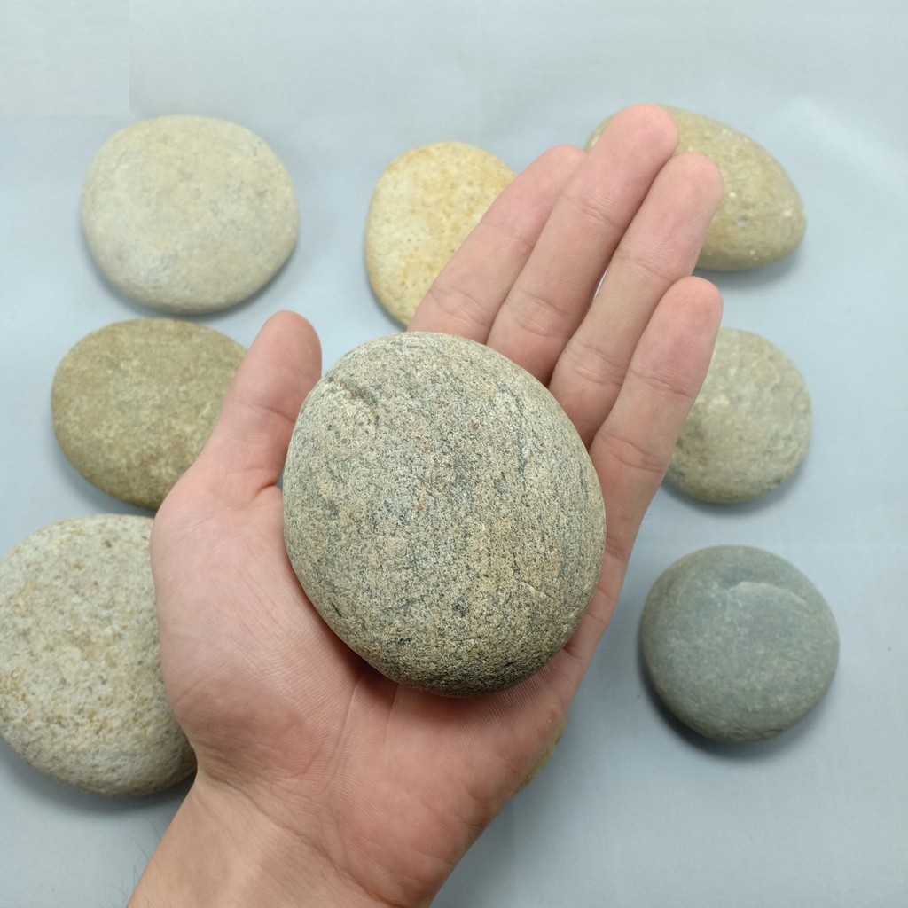 Đá kì tắm tẩy tế bào chết - đá cuội tự nhiên