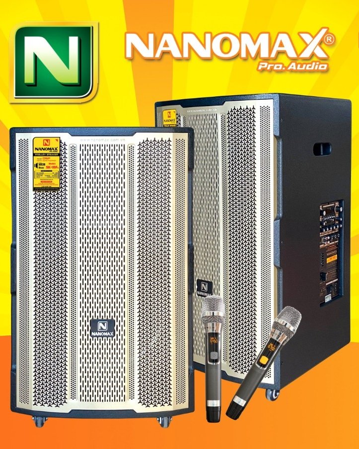 Loa kéo di động nanomax sk-18f5