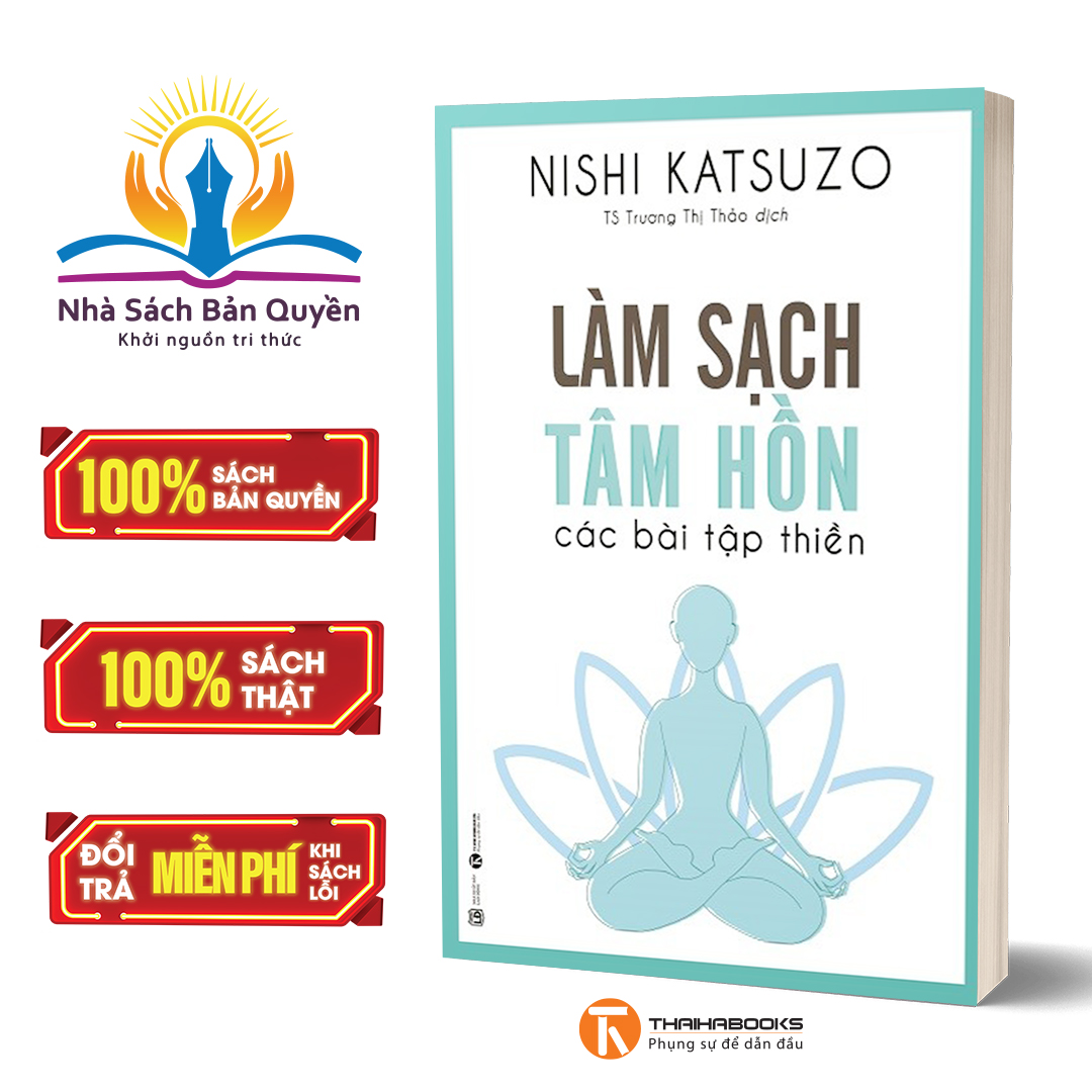 Sách - làm sạch tâm hồn - các bài tập thiền