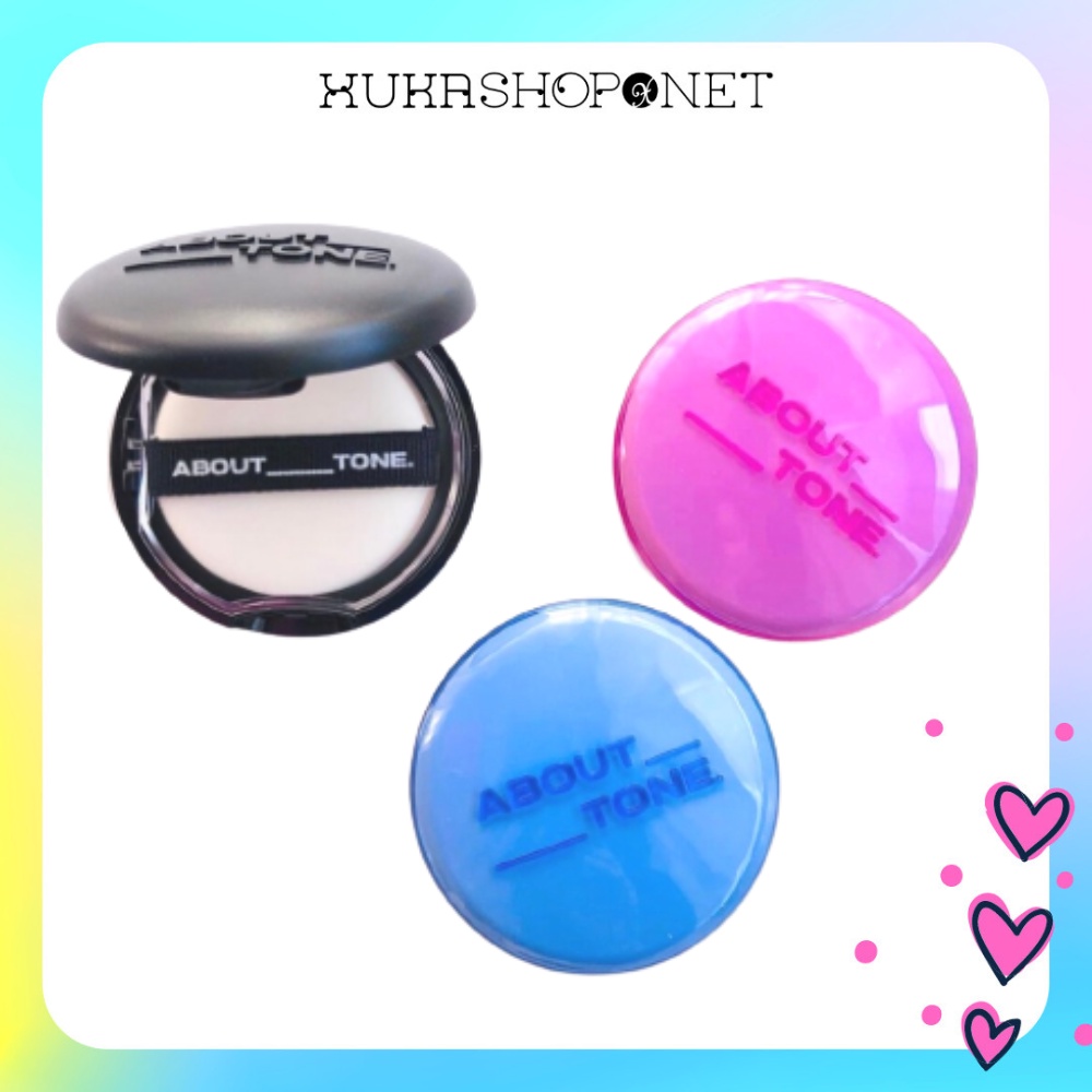 Phấn phủ dạng nén kiềm dầu eglips blur / about tone powder pact 9g
