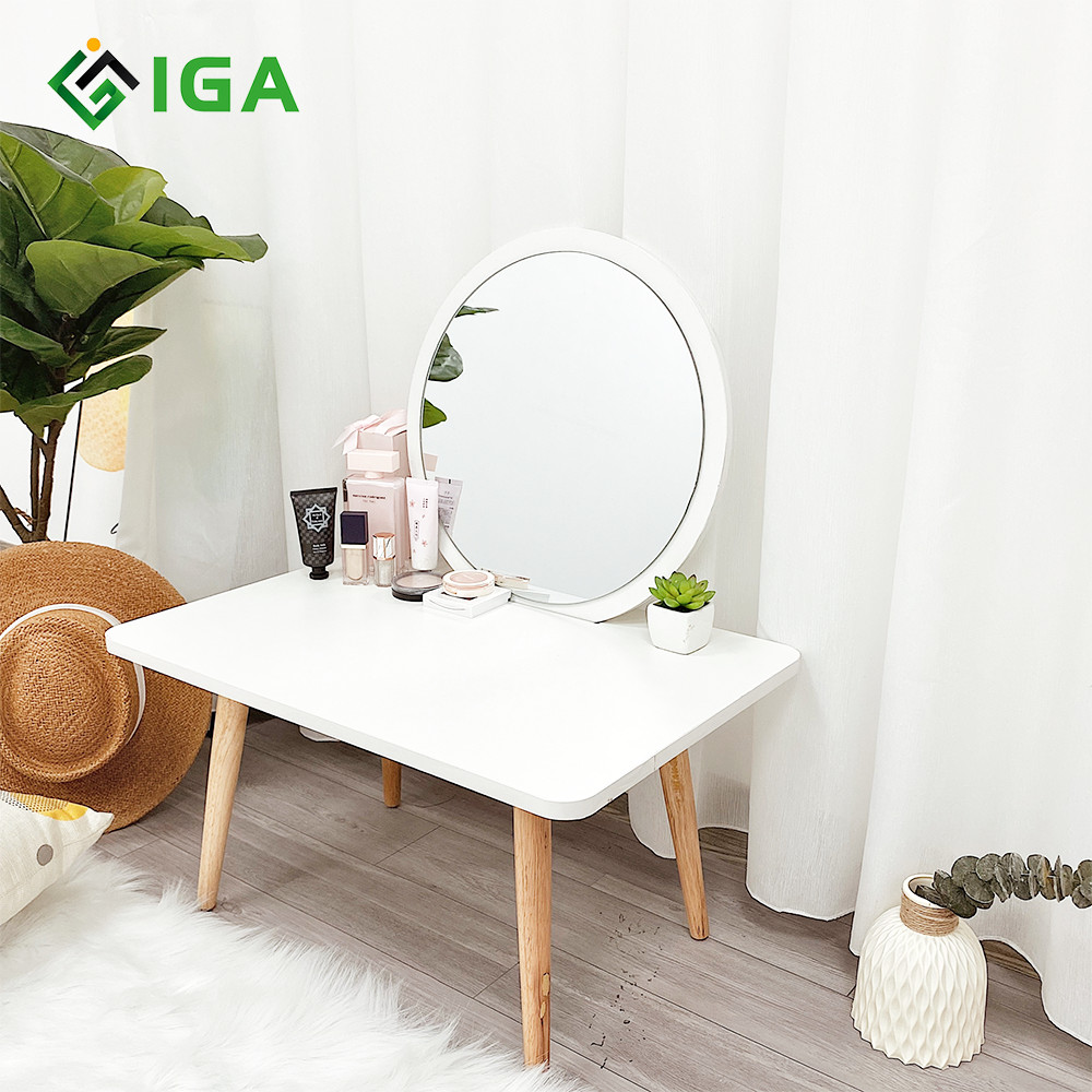 Bàn Trang Điểm Single O Phong Cách Bắc Âu ̣̣̣̣̣̣Chính Hãng IGEA - GP117