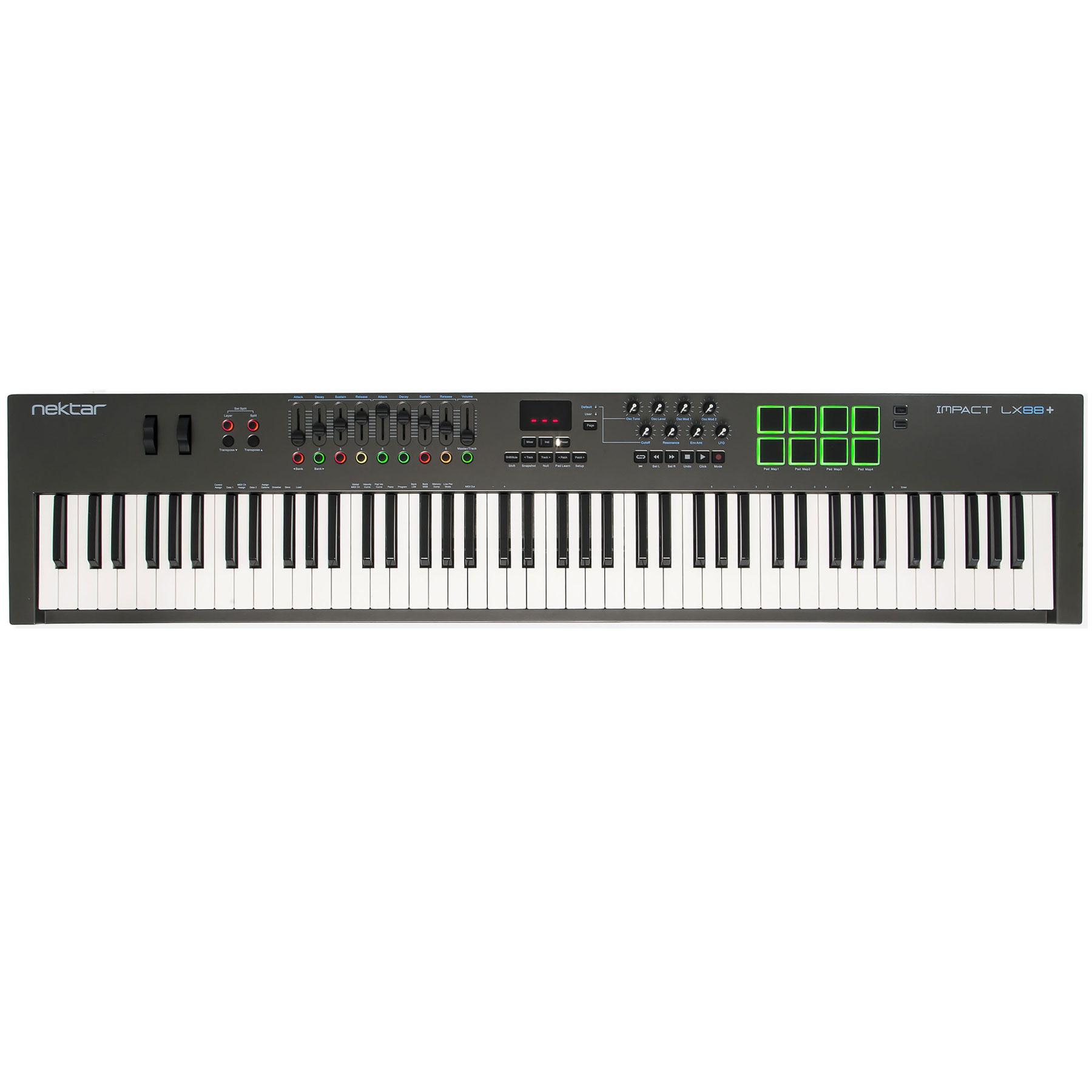 Nektar Impact Lx88+ - Electronic Music Composition Keyboard