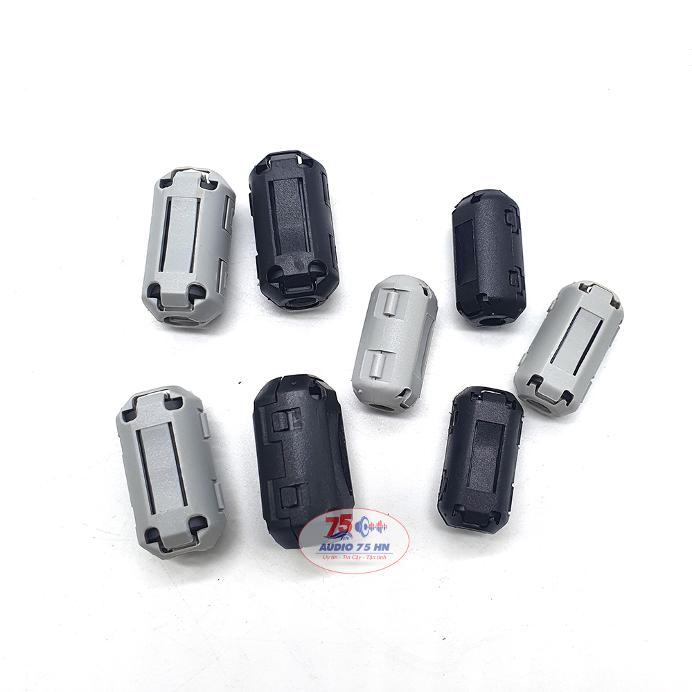 01 Cục chống nhiễu, khử từ cho dây âm thanh từ 4-8mm