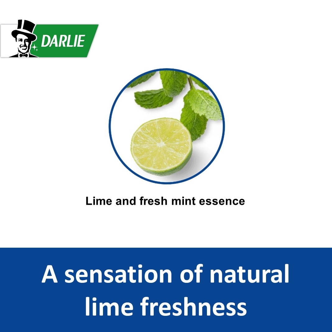Kem Đánh Răng Darlie All Shiny White _ Lime Mint 140g