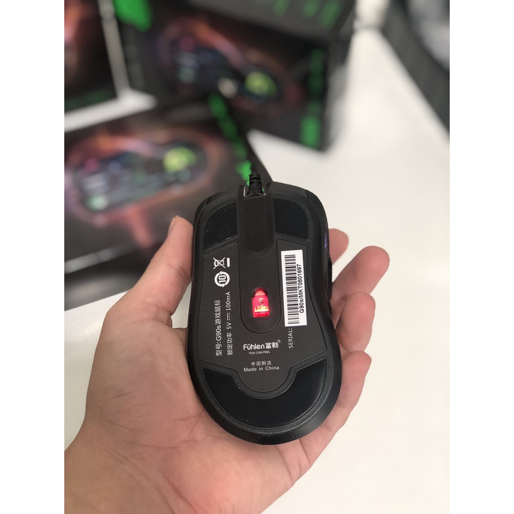 Chuột Fuhlen G90s Full Led RGB - DPI 4000