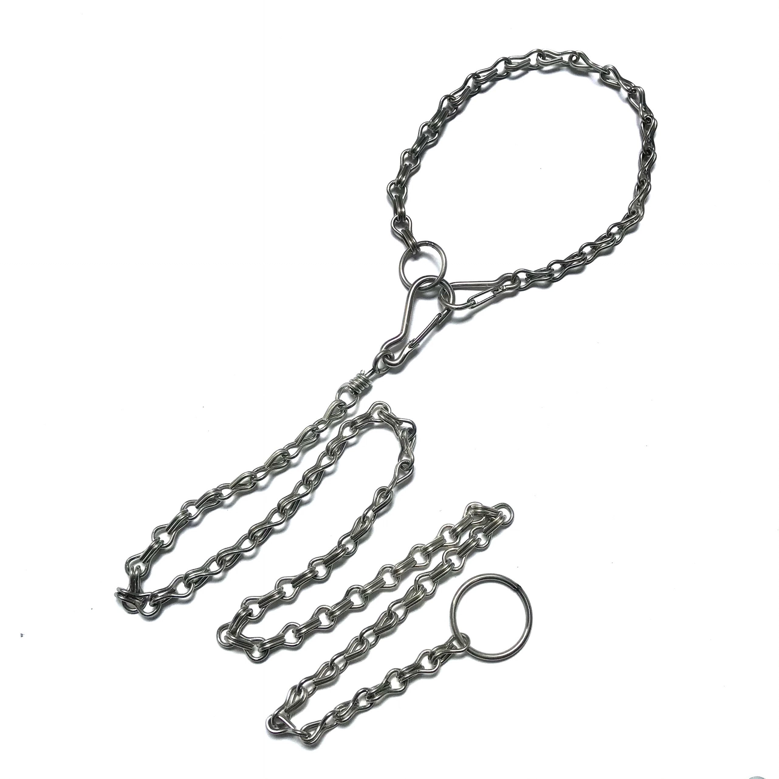 Dây xích chó inox loại to, đẹp.