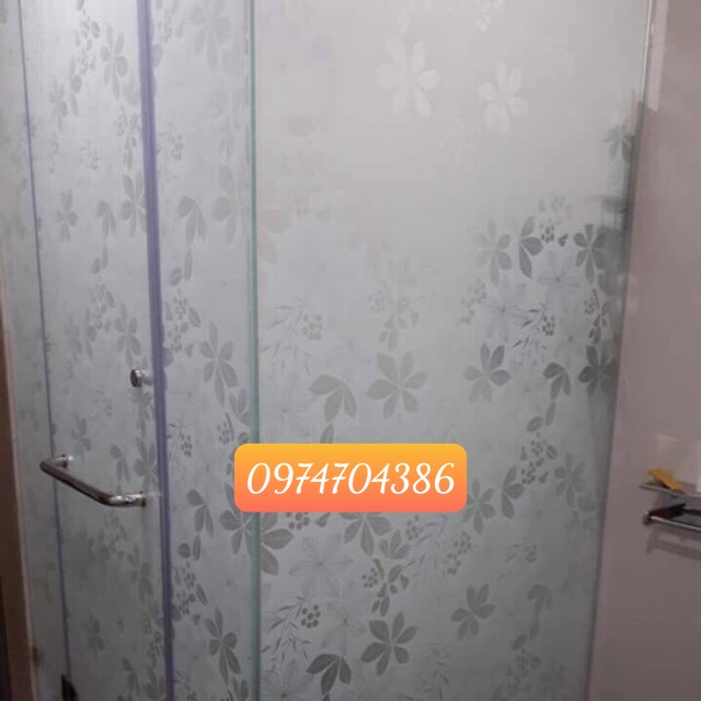 Giấy dán kính lá sắn khổ 90cmlzd