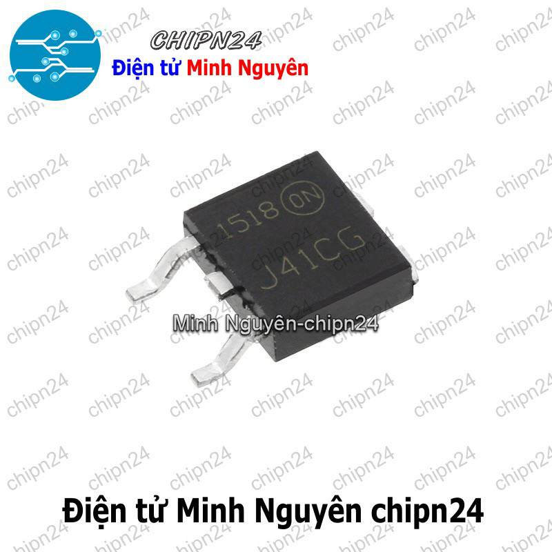 [2 con] (SOP) Transistor Dán MJD41C TO-252 NPN 6A 100V (SMD) (MJD41 J41CG TIP41C TIP41) - HH005572
