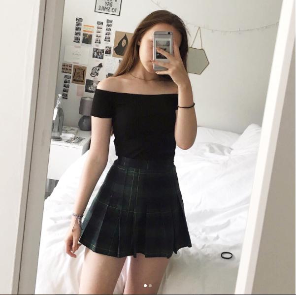Croptop Trễ Vai phong cách mới ( có 2 màu )