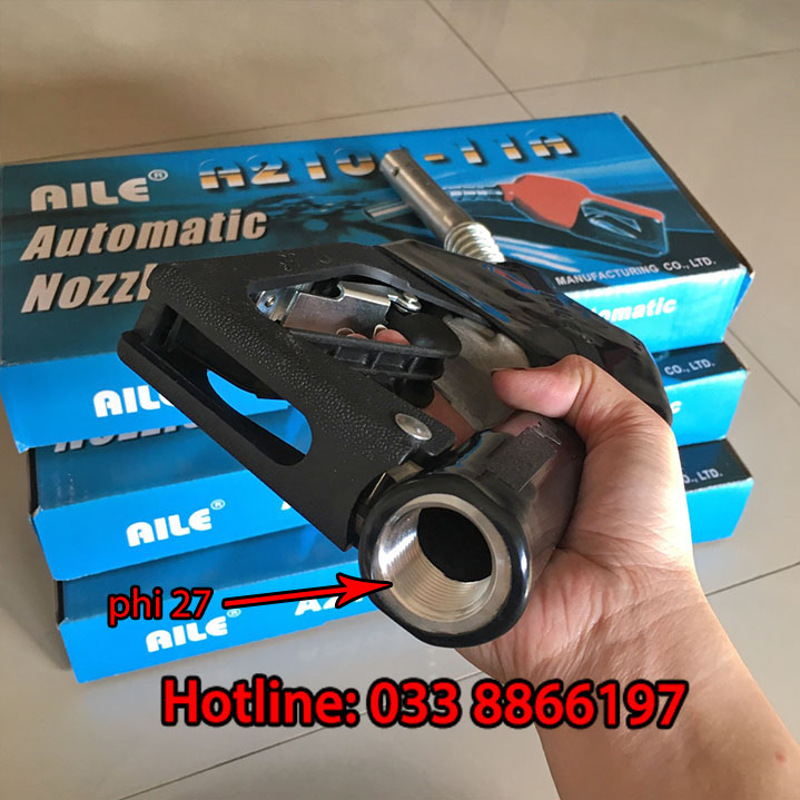Cò bơm xăng dầu AILE phi 27