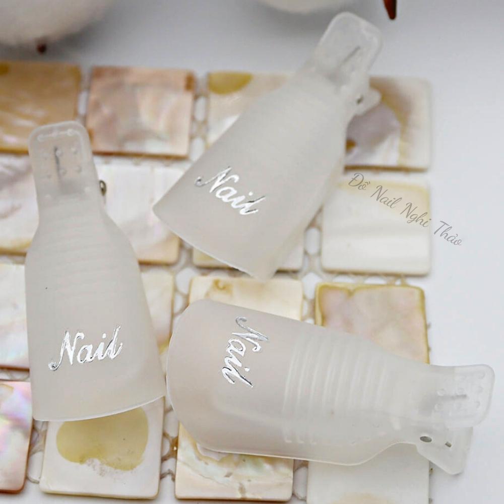 Kẹp ủ phá gel móng tay Nghi Thảo set 10 chiếc