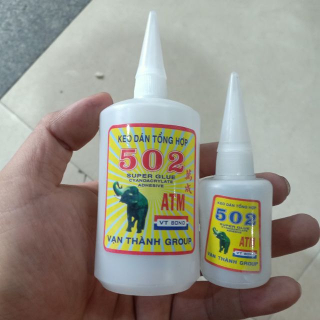 Keo 502 keo dán sắt, keo đa năng