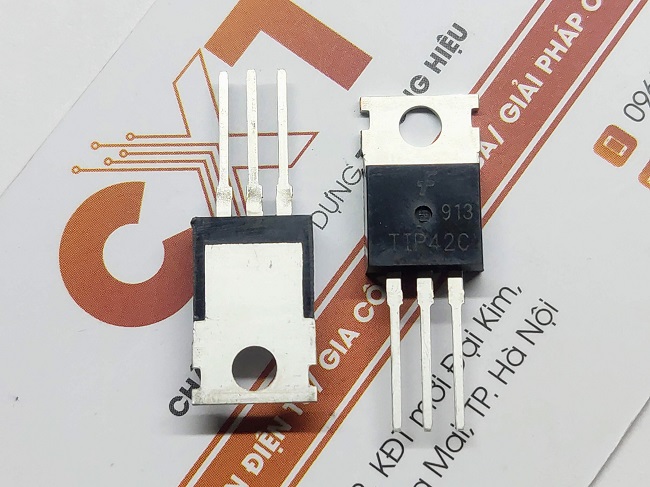 Tip42c transistor pnp 100v 6a to220-3