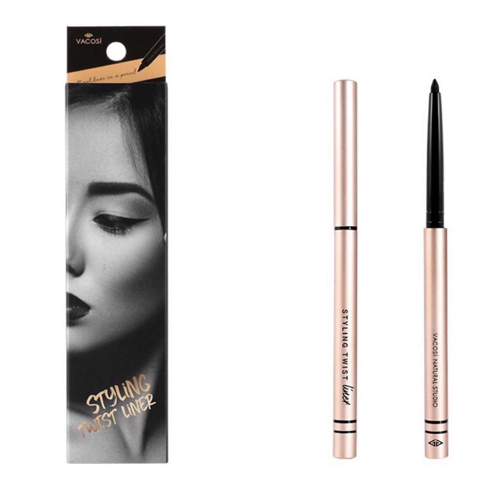 Vacosi - Chì Vặn Kẻ Mắt Dạng Gel Vacosi Styling Twist Liner 5ml