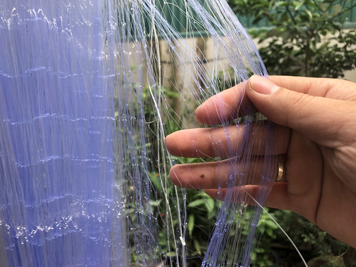 Lưới đánh cá Thái Lan- 3 màn - 1m2 - dài 80m