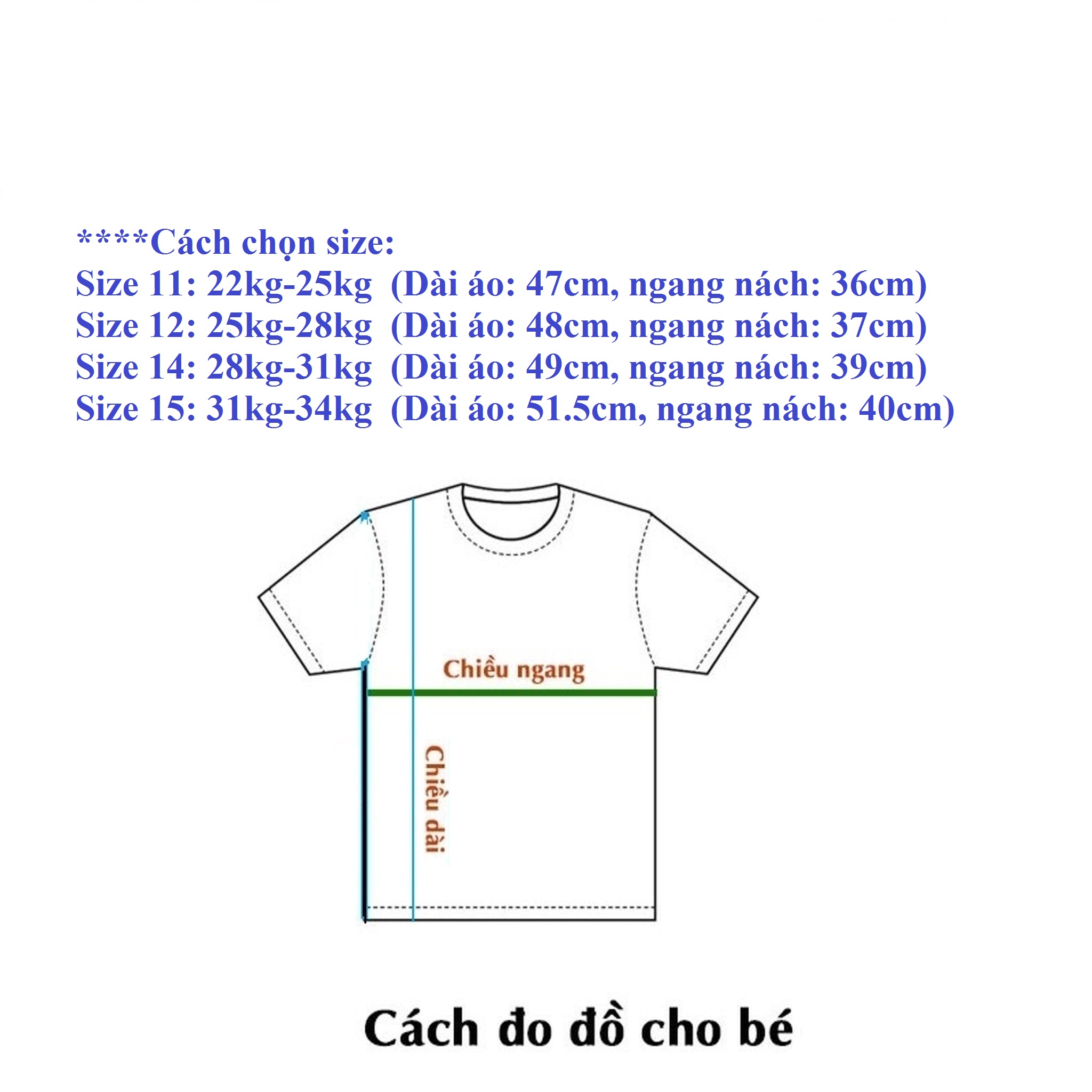 Áo thun bé trai size đại từ 22kg-34kg (SALES SỐC)