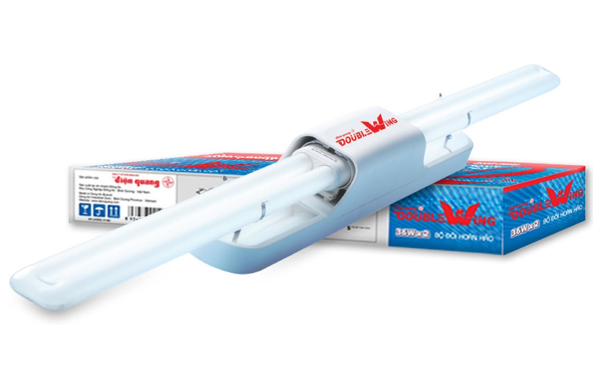 Bộ Đèn DoubleWing 2 x 36W Điện Quang