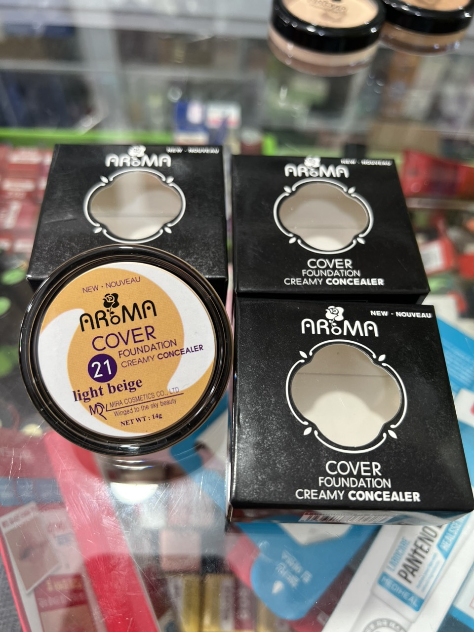 [HCM]Kem che khuyết điểm AROMA cover foundation
