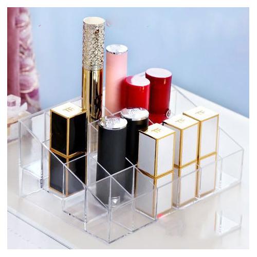 [HCM]( SĂN HÀNG GIÁ RẺ) Khay để son đa năng 24 ô tiện dụng (Trắng)