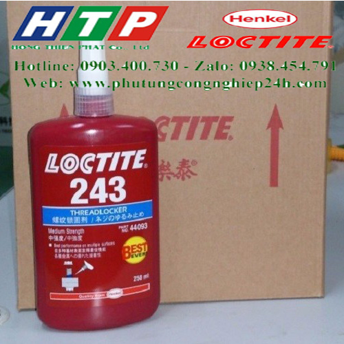Keo dán khóa ren loctite 243-50ml