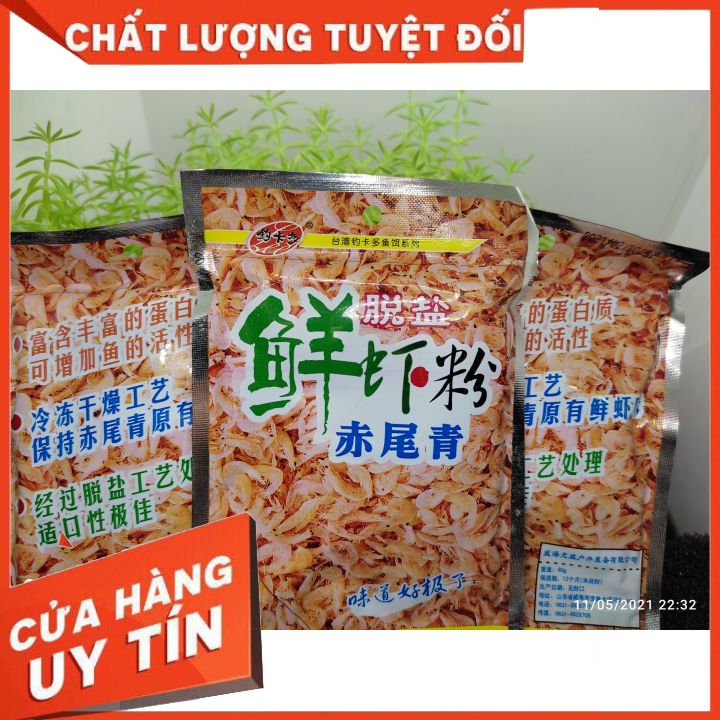 Mồi câu Tôm nam cực A7002 {SIÊU RẺ} CÂU RÔ PHI,CHÉP --CHA GIÀ VLOGS