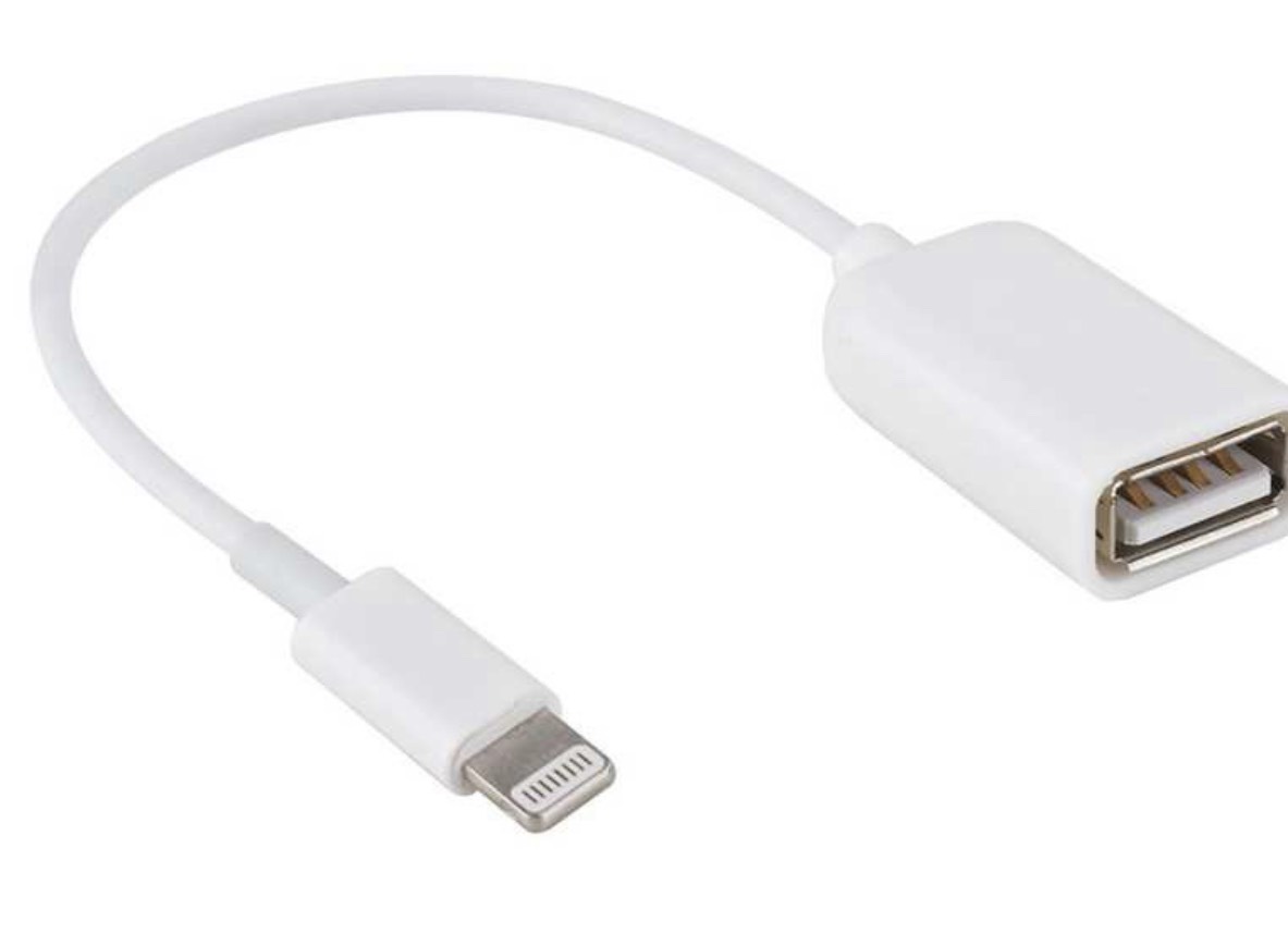 Cáp OTG  USB cho iPhone