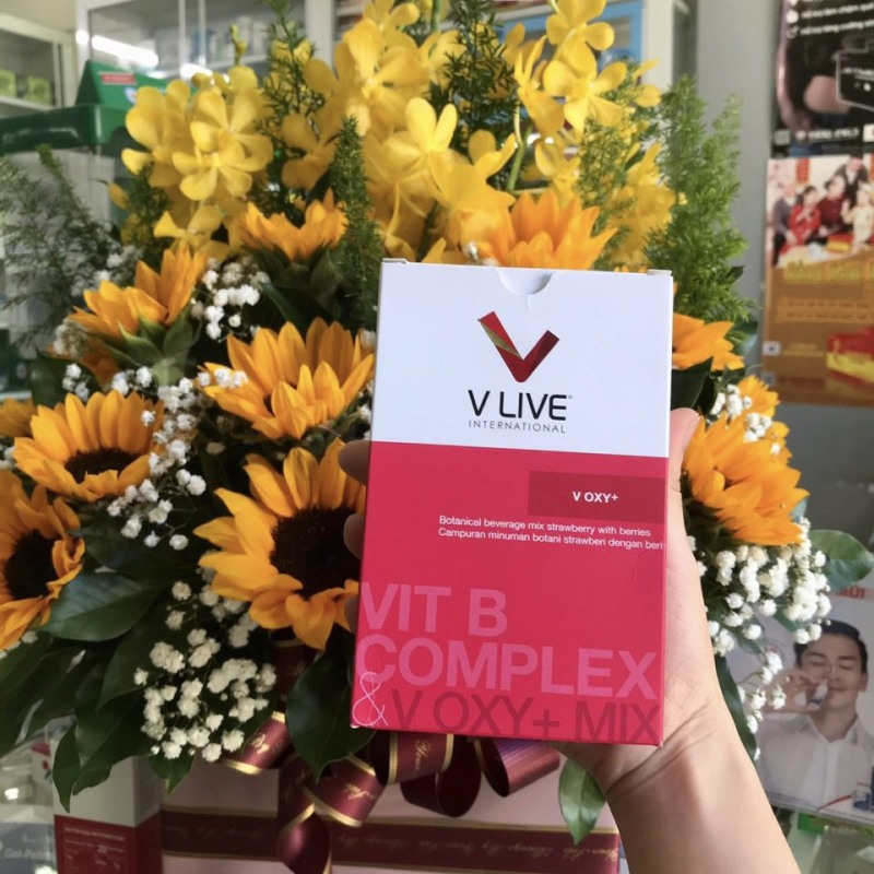 7 gói Vlive V-oxy+ của V Live International cung cấp oxy đến từng tế bào cao cấp