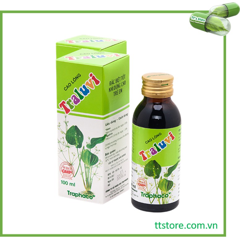 Siro, cao lỏng Lục Vị Traphaco (Chai 100ml) [Traluvi / tralucvi / Lục vị ẩm]