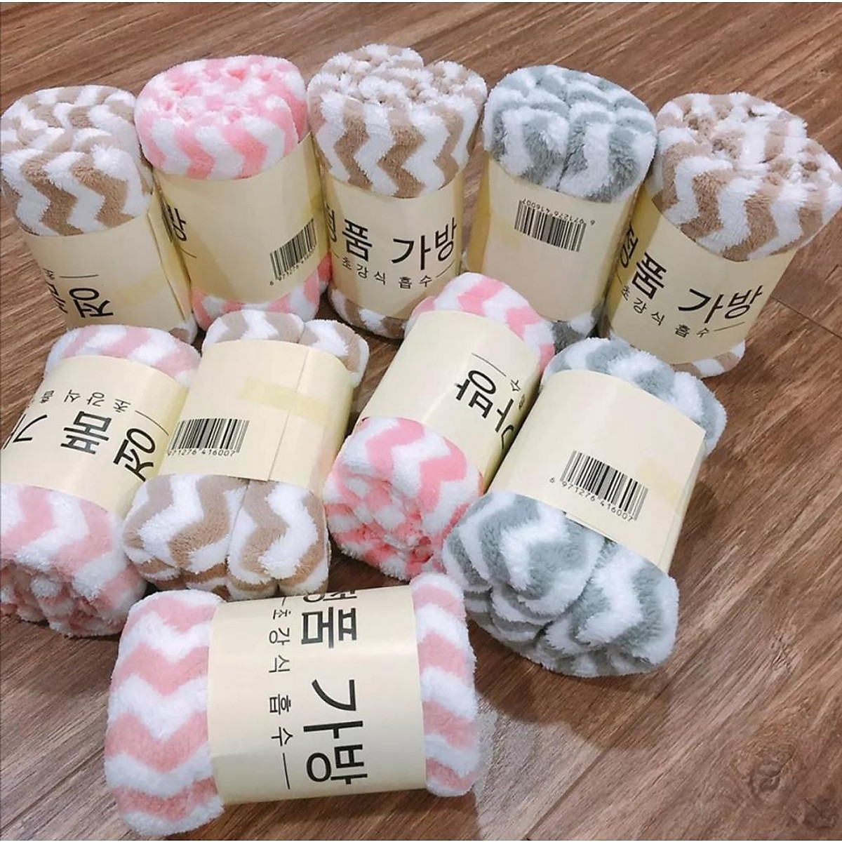 Khăn Mặt Nếp Sọc 30x50cm(màu ngẫu nhiên)