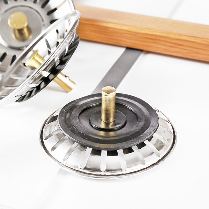 Stainless Steel Dishwasher Strainer - Curved Drain Cover Shape, With Handle