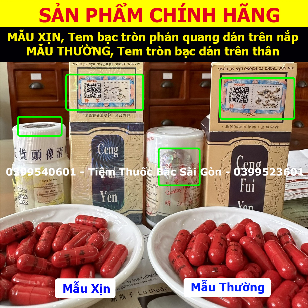 Tăng Phì Bổ Hoàn Ceng.Fui.Yen 30 viên [CHÍNH HÃNG, TEM QR THẬT CHECK ĐƯỢC MÃ, DATE MỚI]