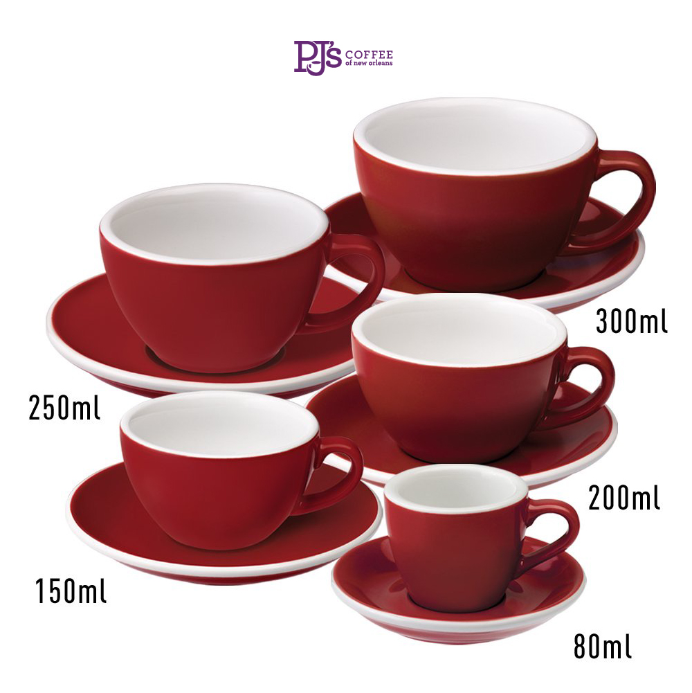 Ly Egg Loveramics Café Latte Cup & Saucer - 300ml