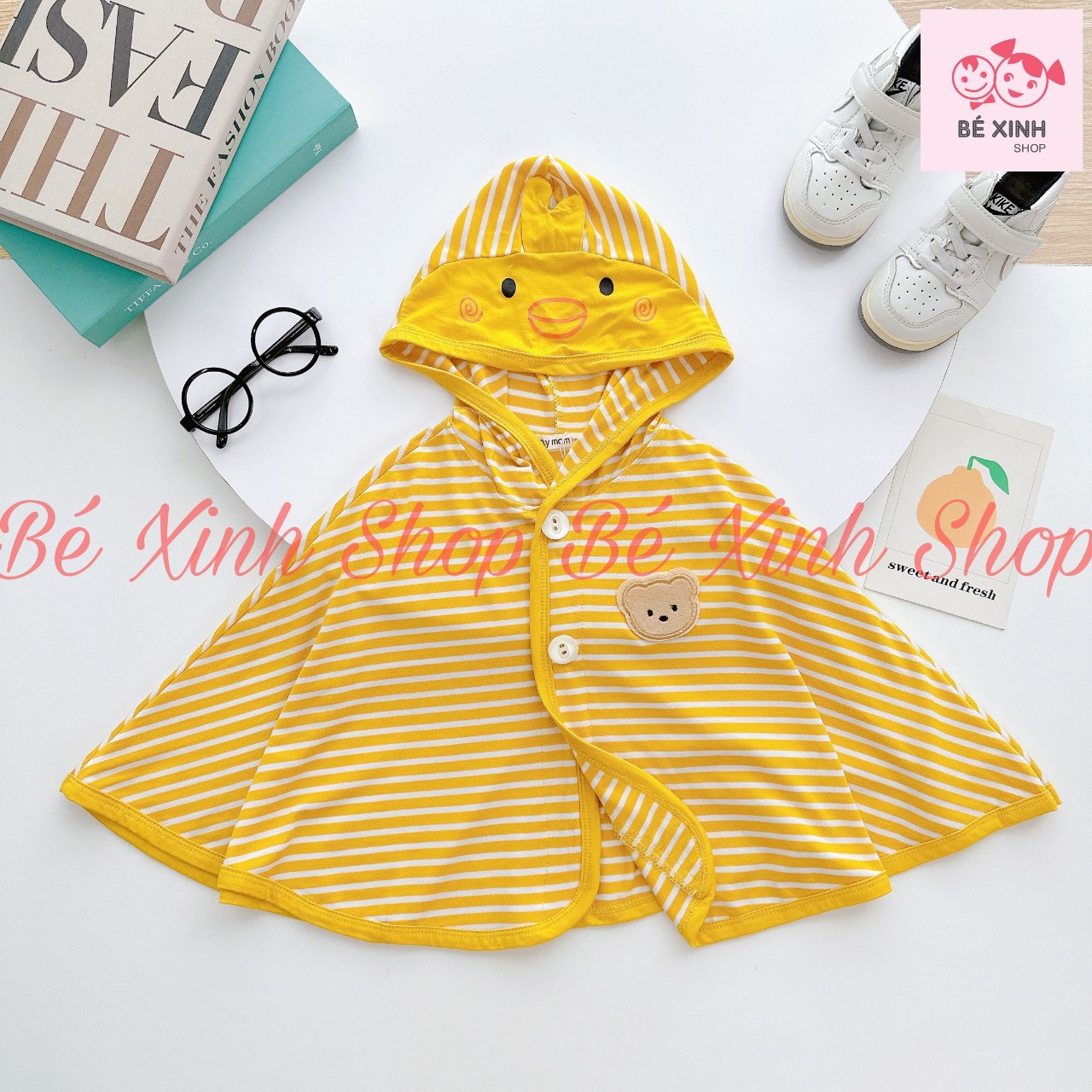 Áo choàng chống nắng cho bé trai bé gái áo khoác choàng chống nắng cho bé trai gái áo choàng bé_xinh_shop