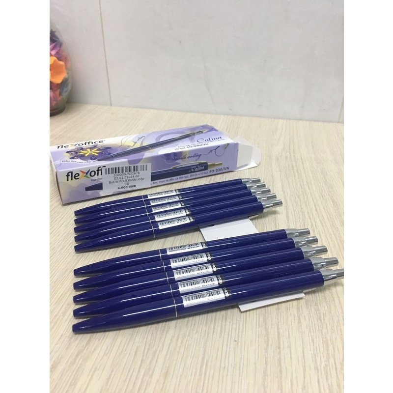 Combo 10 bút bi Thiên Long FO-030