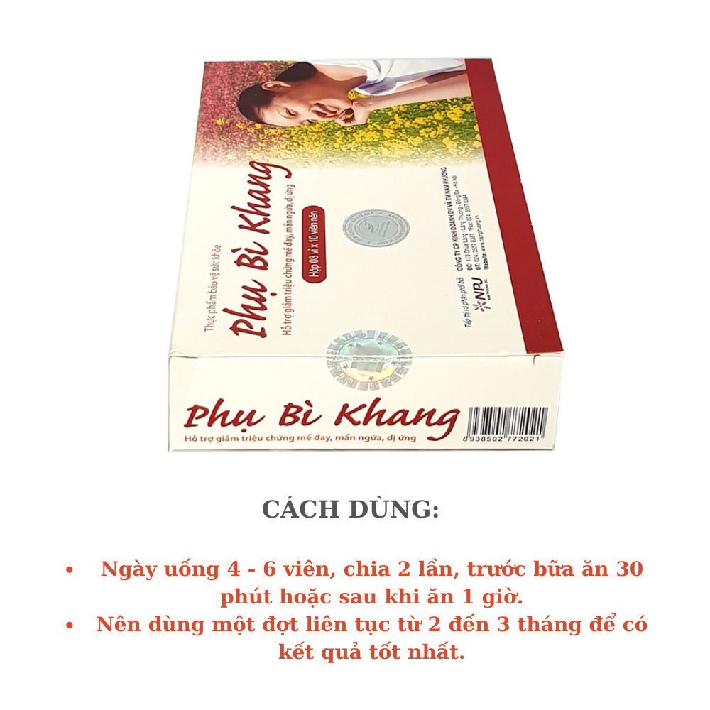 Phụ bì khang hộp 30v