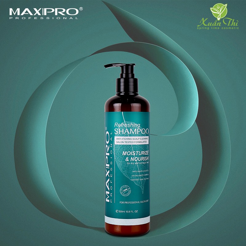 Dầu gội xả Maxpro siêu phục hồi Refreshing 500ml - 800ml