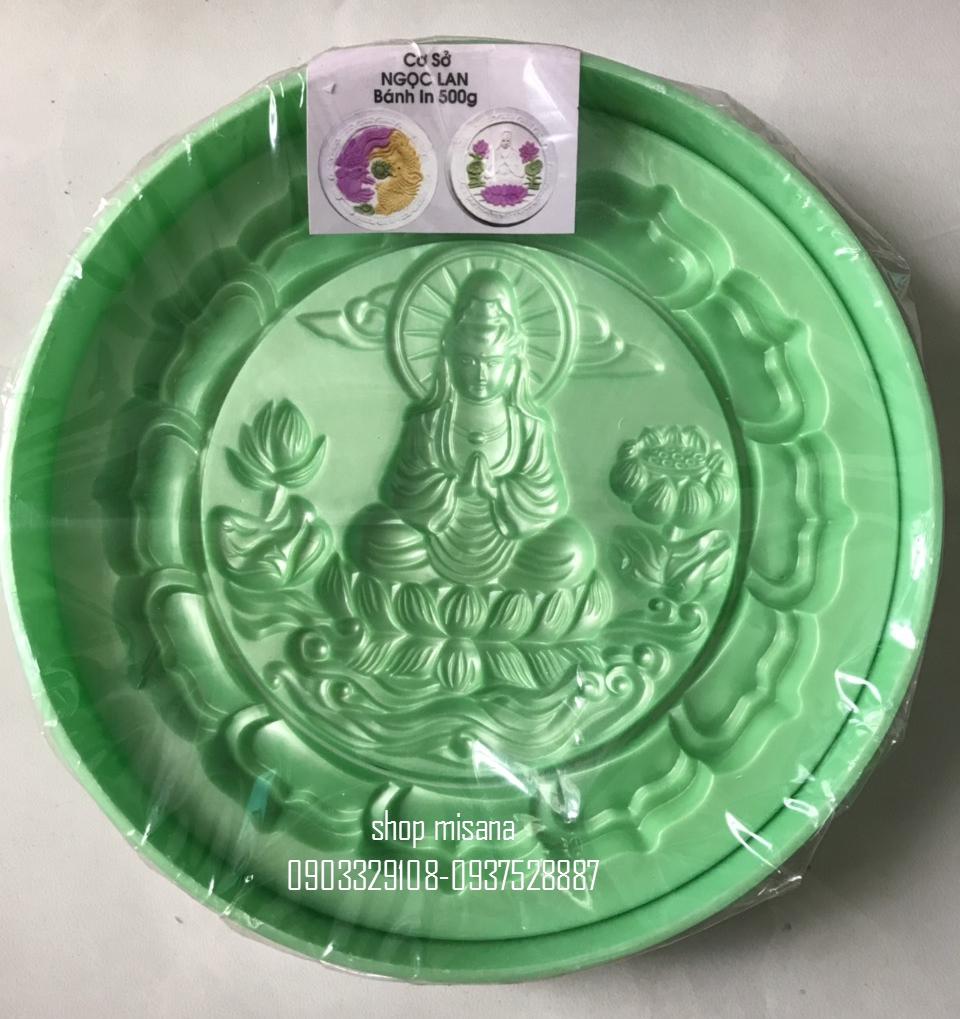 [HCM]Khuôn bánh in bánh trung thu hình phât bà quan âm 500gr
