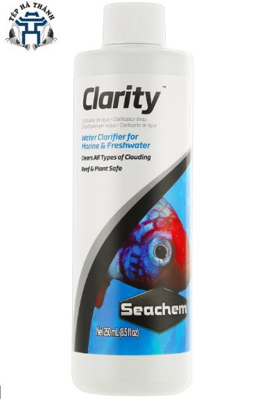 Seachem clarity 250ml - dung dịch khử đục làm trong nước bể cá cảnh, bể thủy sinh