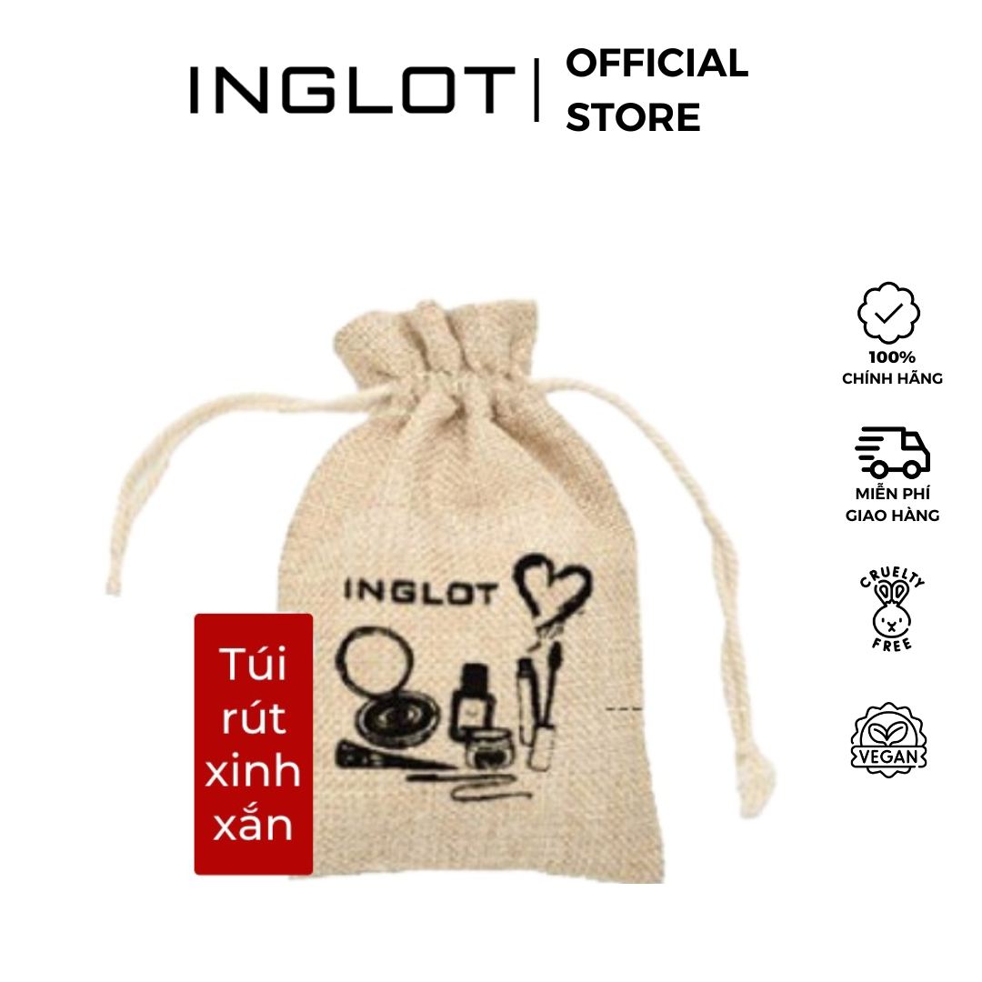 Túi vải đựng son , lõi mắt INGLOT