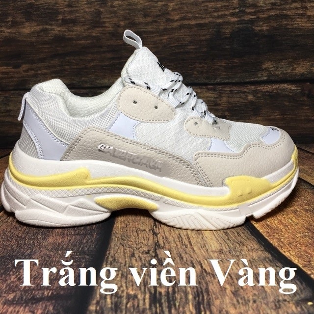 GIÀY SNEAKER TRẮNG VÀNG  NAM NỮ  [ FULL BOX ]