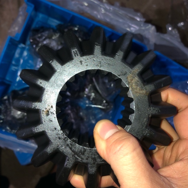 Sản phẩm gia đình làm: Bộ vi sai cầu 6 tấn 145 ruột đen tốt, sản phẩm dùng và ứng dụng để làm phụ kiện thay thế, có độ bền cao, cam kết sản phẩm như hình