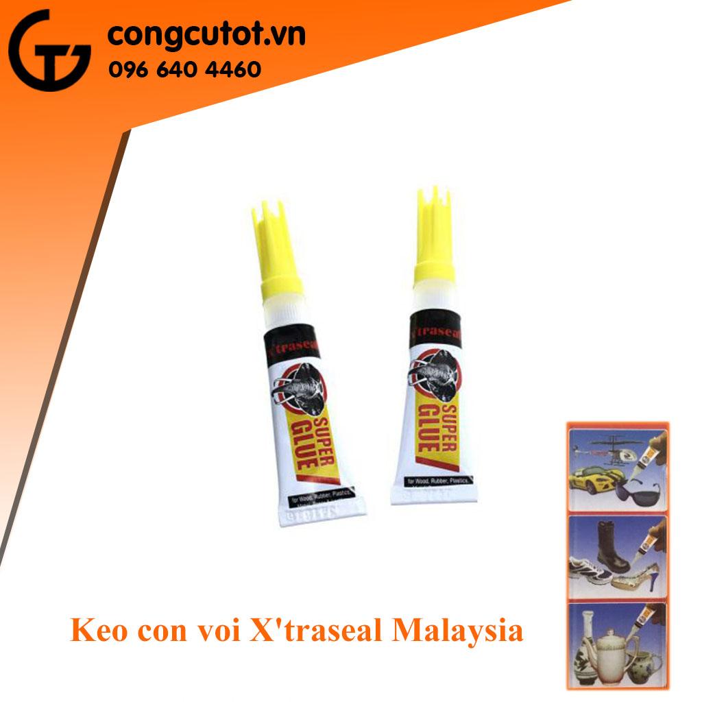 Vỉ 5 tuýp keo dán con voi X'traseal
